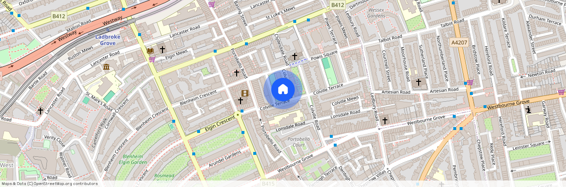 Pinehurst Court, 1-3 Colville Gardens, Notting Hill, London W11