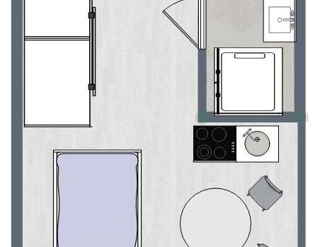Moderne 1-Zimmer-Wohnung mit Balkon – Zwischenmiete ab 01.12.2025 - Foto 1
