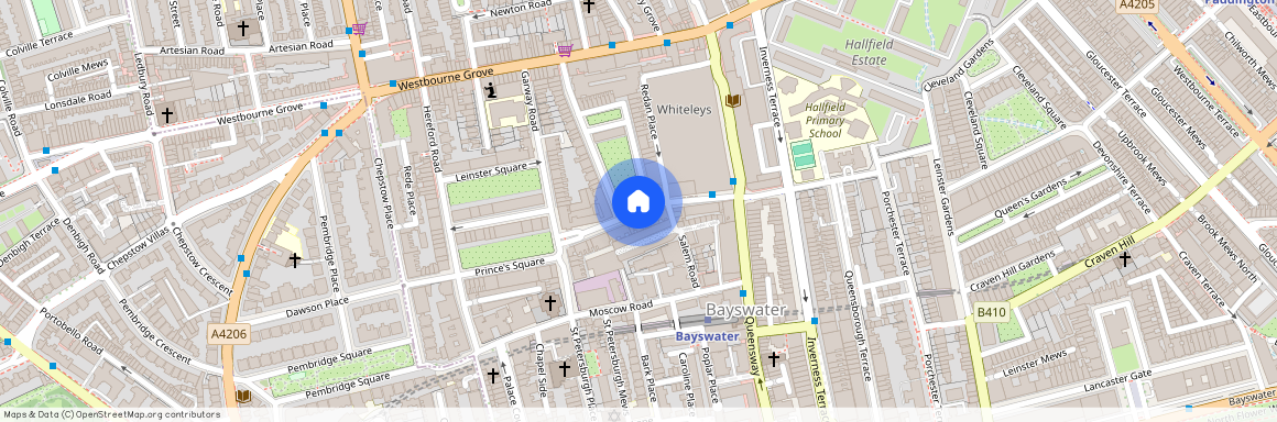 Kensington Gardens Square, Notting Hill, London, W2