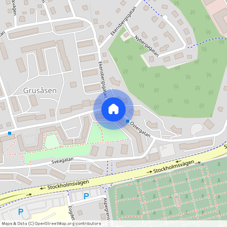 Grusåsen, Södertälje, Stockholm, Östergatan 32 C