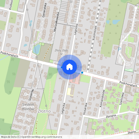 ul. Podchorążych, Złotno, Polesie, Łódź, łódzkie