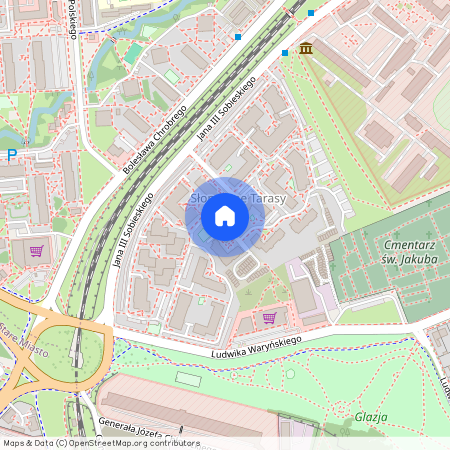 ul. Podchorążych, Jakubskie Przedmieście, Toruń, kujawsko-pomorskie