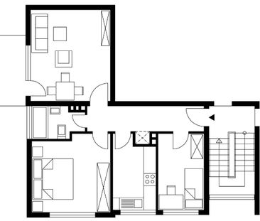 Schöne 3-Zimmer-Wohnung mit modernisiertem Badezimmer zu vermieten - Foto 2