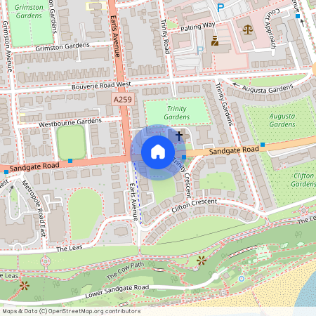 Sandgate Road, Folkestone, Kent, CT20