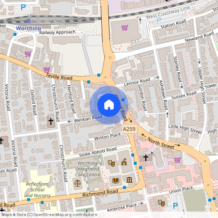 Wenban Passage, Worthing, BN11