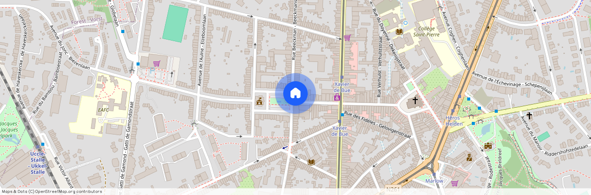 Rue Xavier De Bue, 38, 2, 1180, Uccle