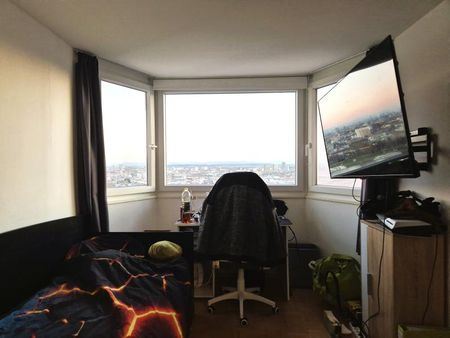 Wohnen in der Lentia-City! 89 m² WNFL im 19.Stock, Küche möbliert, 3 Zimmer, herrliche Fernsicht! Tiefgaragenplatz optional! - Photo 3