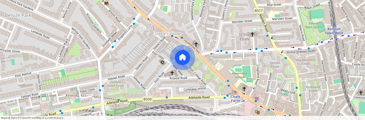 Eton Rise, Eton College Road, London, NW3