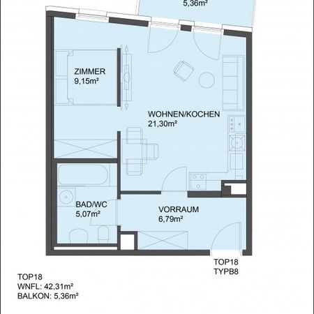 Wien – 1220 – Hofseitige, gepflegte Mietwohnung nähe U1-Station Kagraner Platz/Vetmed - Photo 4