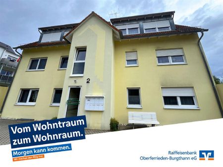 Gemütliche 3-Zimmer-Wohnung mit Balkon in ruhiger Lage von Unterferrieden (Ortsteil Burgthann) - Foto 5