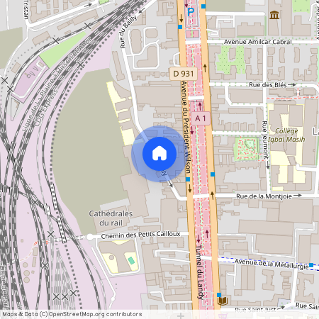 Le Djorkaeff, Saint-Denis