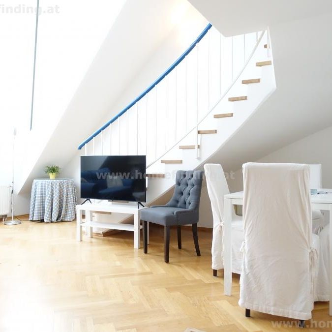 möblierte Terrassen-Wohnung nahe Karlskirche I unbefristet - Photo 1