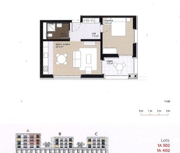 A1-302 - Très beau 2,5 pièces à louer courant avril 2026 - Photo 1