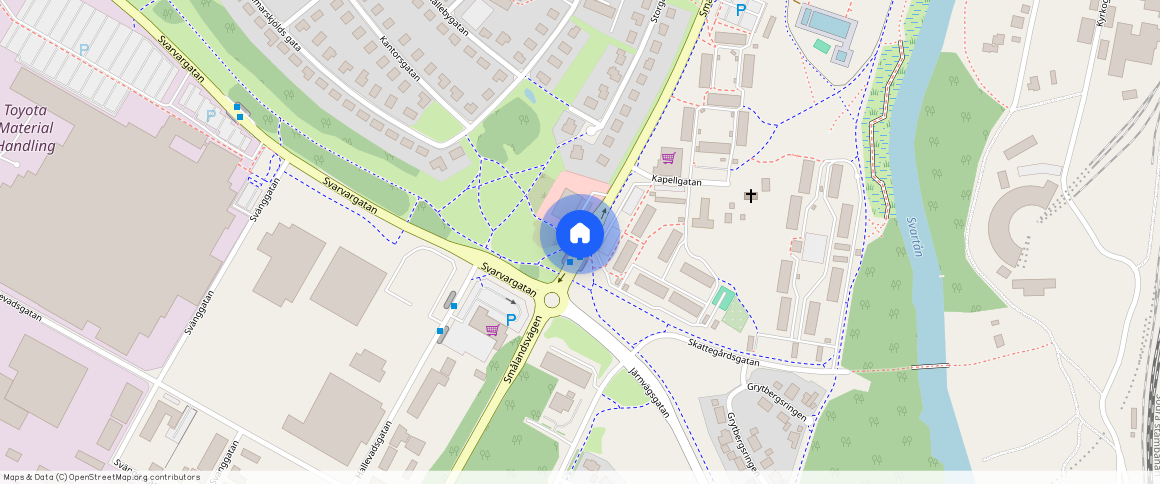 Smålandsvägen, Mjölby