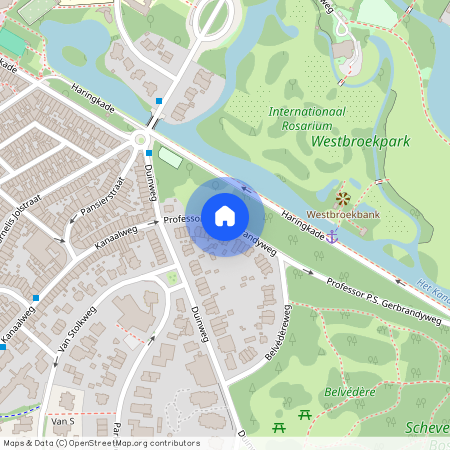 Van Stolkpark en Scheveningse Bosjes, 2584 CA, Prof. P. S. Gerbrandyweg, Den Haag