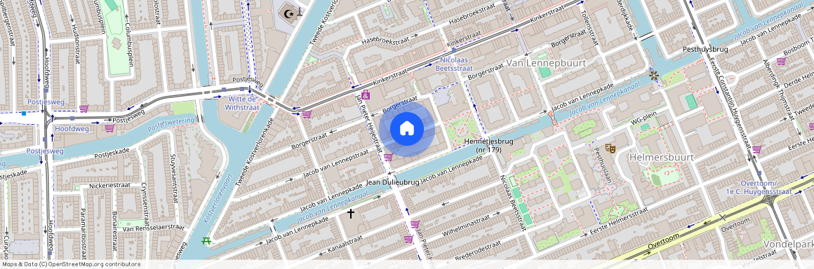 Van Lennepbuurt, 1053 JD, Jacob van Lennepstraat, Amsterdam