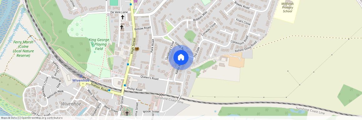 Valley Road, Wivenhoe, Essex, CO7