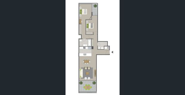 Contemporary 2 Bedroom Apartment 5 Minutes Walking to Trams - Photo 1