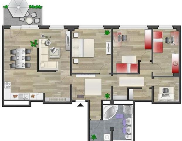 Hier laden 106m² zum Wohlfühlen ein - Photo 1