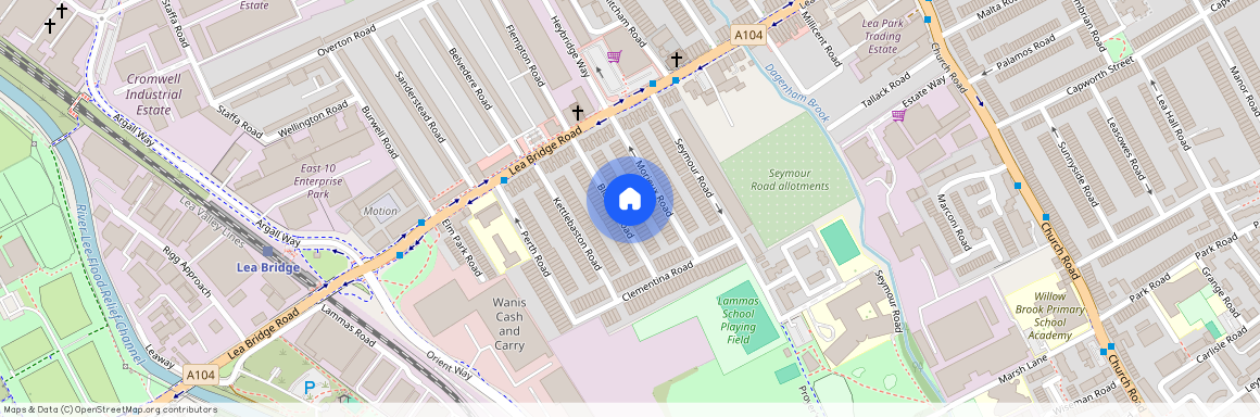 Bloxhall Road, Leyton, E10