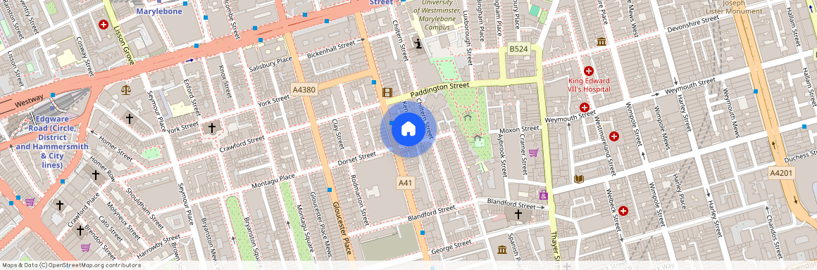 Dorset Street Marylebone W1U, London, W1U