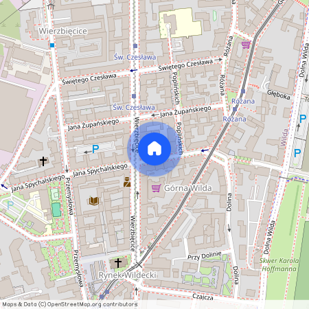 ul. Jana Spychalskiego, Wilda, Wilda, Poznań, wielkopolskie