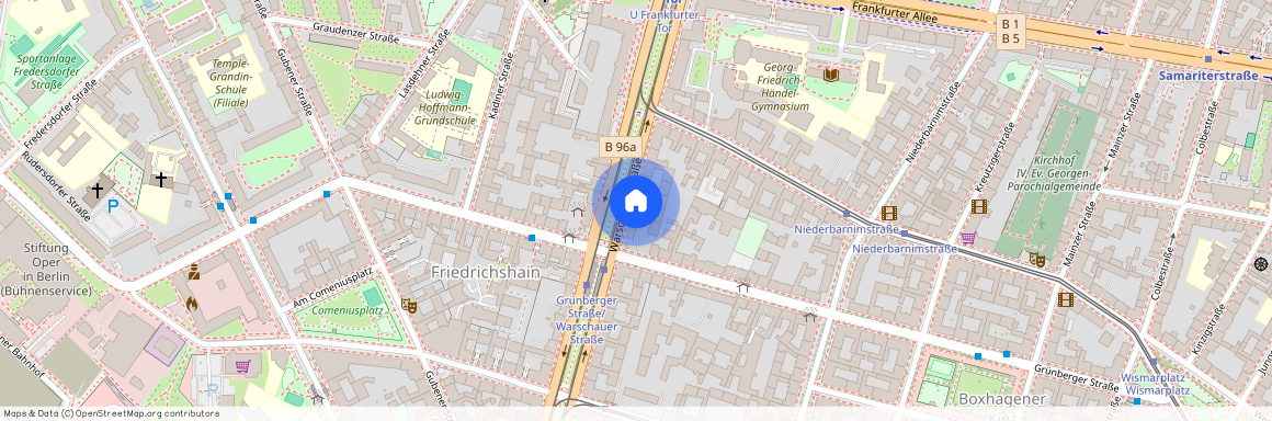 Warschauer Straße 76, 10243 Berlin Friedrichshain