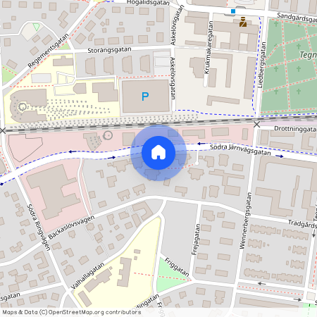 Söder, Växjö, Kronoberg, Södra Järnvägsgatan 33