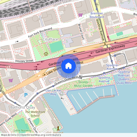 500 Queens Quay PH 1005W, ON, CA, Toronto