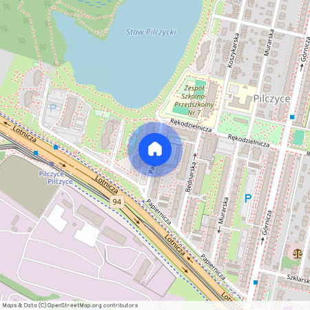 ul. Papiernicza, Pilczyce, Fabryczna, Wrocław, dolnośląskie