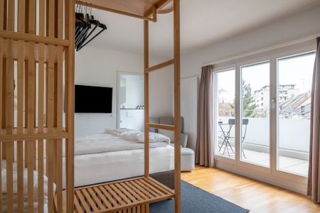 Stilvolle 1.5-Zimmerwohnung mit Terasse nähe Kannenfeldpark - Foto 3