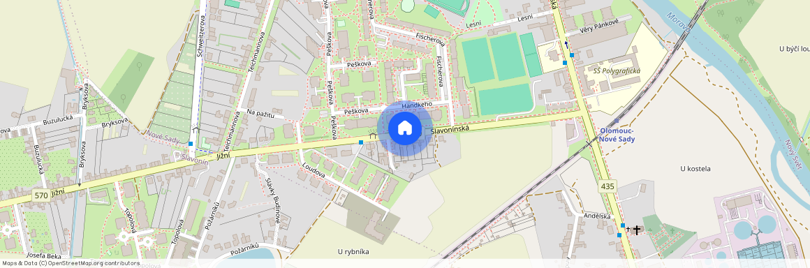 Slavonínská, Olomouc - Povel, Olomoucký kraj