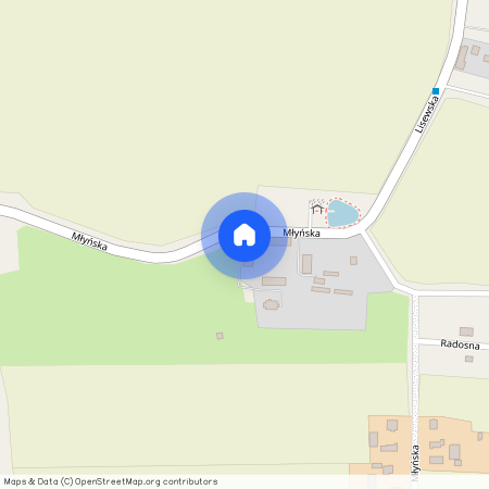 ul. Radosna, Krokowa, Krokowa, pucki, pomorskie, Lisewo