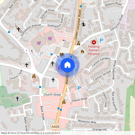 Market Street, Lutterworth, Leicestershire