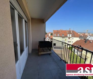 Schiltigheim, 2 pièces meublé avec balcon - Photo 1