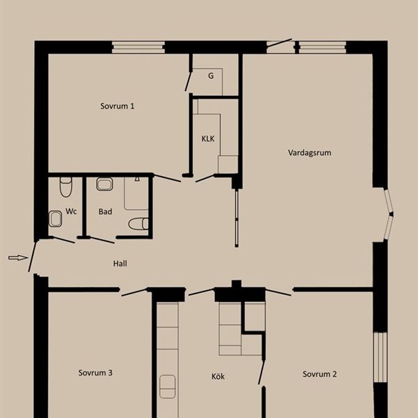 Stationsgatan 3 H - Foto 2