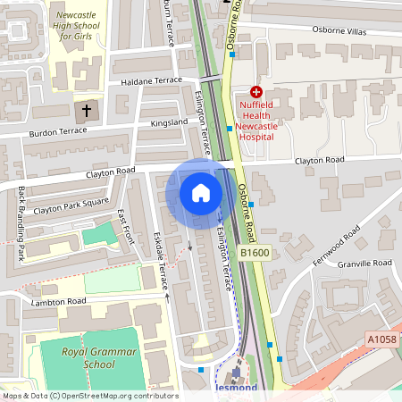 Eslington Terrace, Newcastle upon Tyne NE2