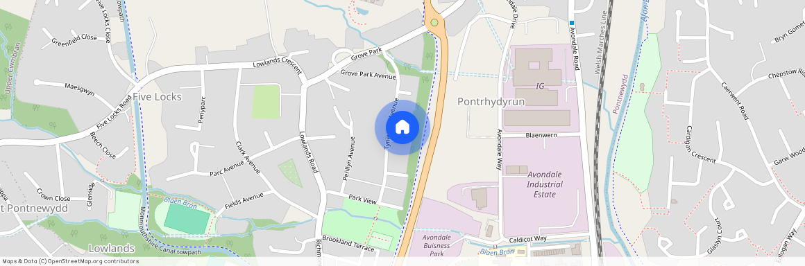 Tynewydd Green, Pontnewydd, Cwmbran