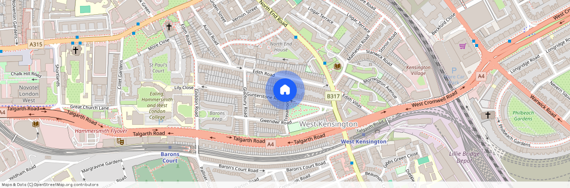 Gunterstone Road, Gunterstone Road, W14