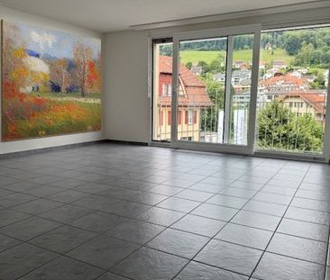 Helle 4.5-Zimmer-Wohnung mit Bergblick und Balkon in Toffen - Foto 1
