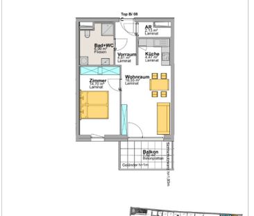 attraktive 2-Zimmer-Wohnung Top B8 - Photo 2