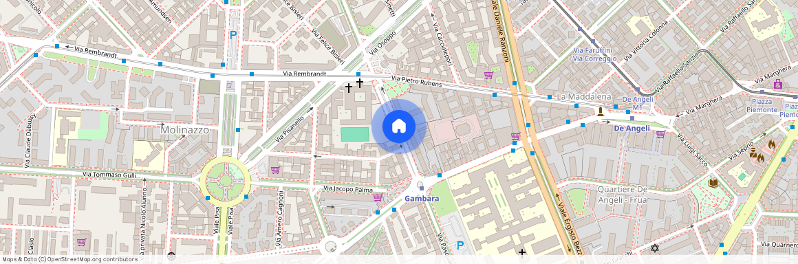 Via Antonello da Messina, Milan, Lombardy 20146