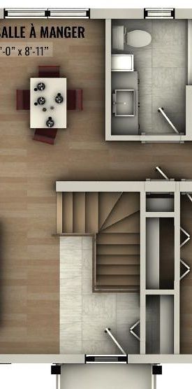 À louer – Superbe 4 ½ neuf au sous-sol à Saint-Donat - Photo 1