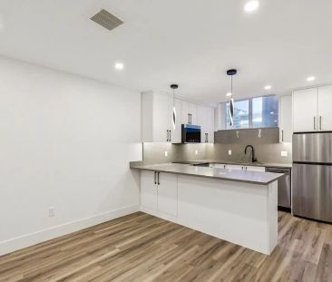 BRAND *NEW* LUXURY 1 BEDROOM BASEMENT SUITE — 1 Bedroom Townhouse - Photo 1