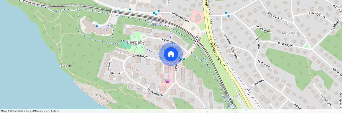 Baggeby, Lidingö, Stockholm, Bodalsvägen 2A