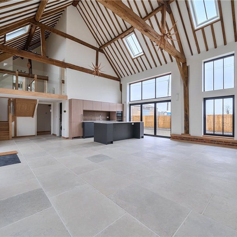 Stunning detached barn conversion offering distant views over farmland. - Photo 1
