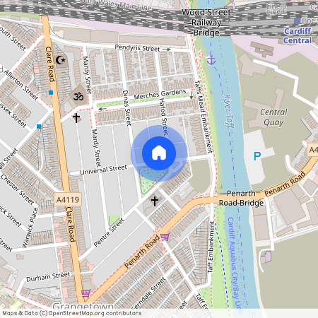 Pentre Gardens, Grangetown, Cardiff, CF11