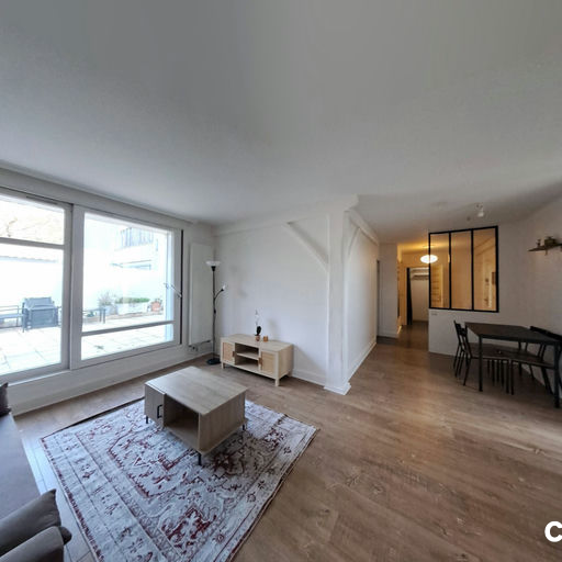 Grand Appartement Meublé de 90 m² avec Terrasse et Parking – Cergy - Photo 1