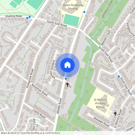 Middle Road, Sholing, Southampton, Hampshire, SO19