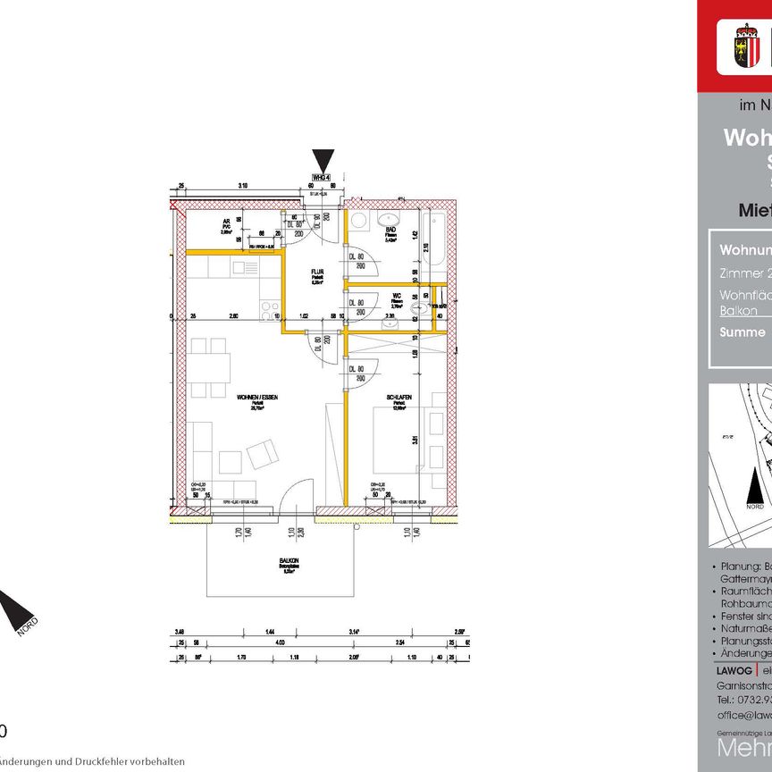 Wohnanlage der DWG Stroheim Nr.94/4 4074 Stroheim - Photo 2